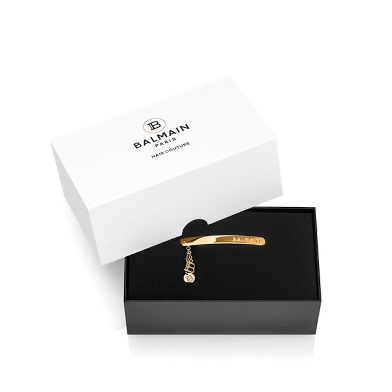 Limited Edition Hair Slide with Jewellery-Gold