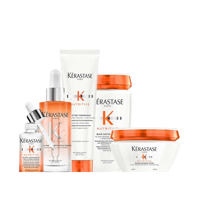 Nutritive Bundle - Medium to Thick Very Dry Hair Routine