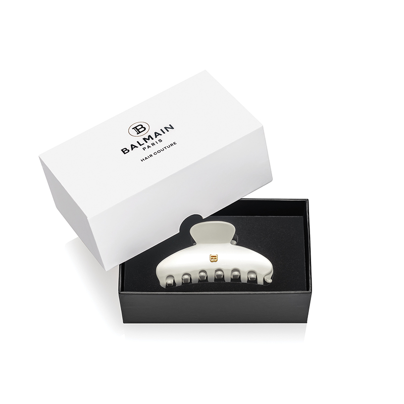 Hair Cheveux Pinch Medium-White