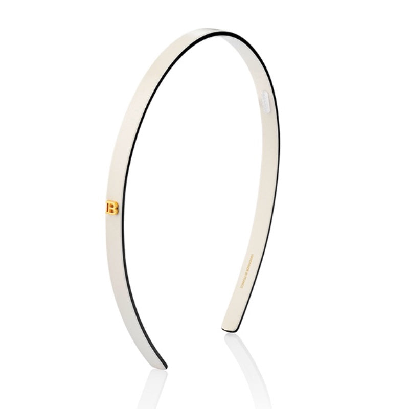 Small Acetate White Headband - 2024 Anniversary Collection