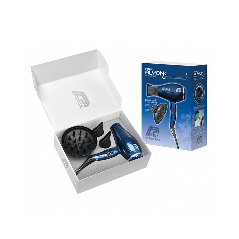 Alyon Hair Dryer - Midnight Blue + Free Diffuser