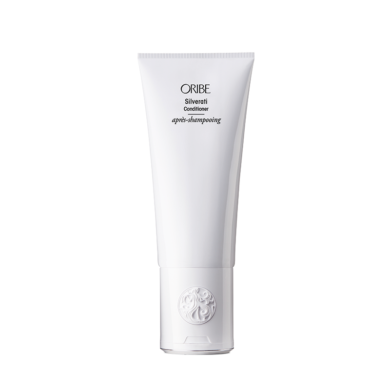 Oribe Silverati Conditioner 200ml keeps grey, silver & cool blonde hair shining bright!