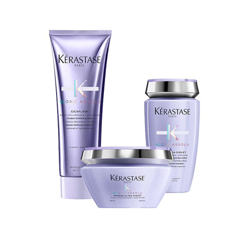 Kerastase Blond Absolu Bain Ultra Violet Bundle