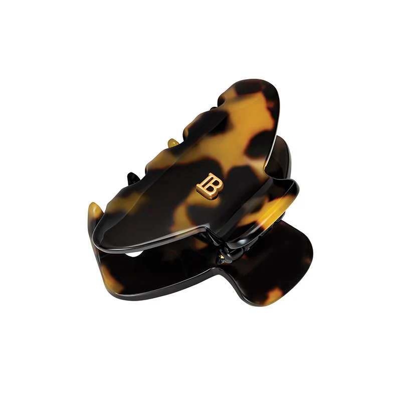 Balmain Hair Cheveux Pinch Small-Tortoise