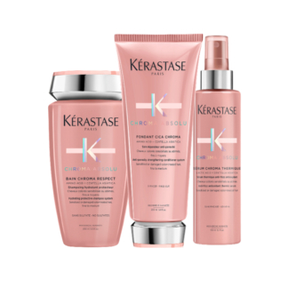 Modstoyou Kerastase Chroma Riche Trio Bain Shampoo Fondant Conditioner Thermique